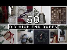 50 DIY CHRISTMAS HIGH END DUPES ON A BUDGET