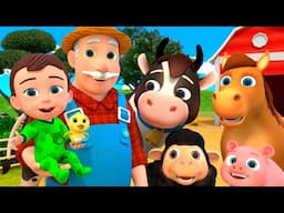 Old MacDonald Had a Farm | Newborn Baby Songs & Nursery Rhymes