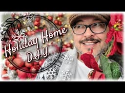 Holiday Home DIY | Christmas Shopping & DIY Decorating Ideas & Money Saving Tips