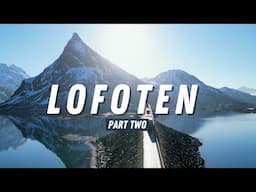 Lofoten Islands Vanlife during WINTER, (Norway vanlife)