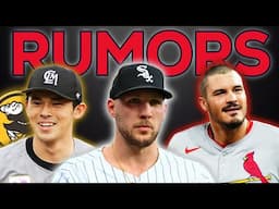 Garrett Crochet Trade Rumors Heating up, Nolan Arenado Trade? Roki Sasaki Padres? MLB News & Rumors