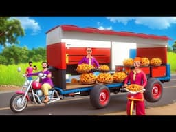 मोबाइल जलेबीवाला कहानी - Mobile Jalebi Seller Story in Hindi | Animated Moral Stories | Maa Maa Tv