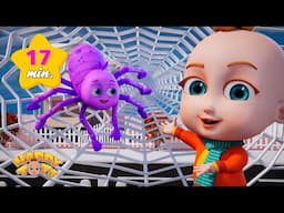 Itsy Bitsy Spider  | Nursery Rhymes & Kids Song |  Happy Tots