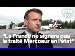 Mercosur, agriculteurs, Vladimir Poutine: la prise de parole intégrale d'Emmanuel Macron