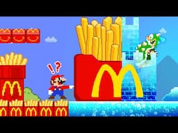 What If Every Seed Mario Touch Become to McDonald and Iced SODA? | ADN MARIO GAME