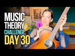 Day 30! 30 Day Music Theory Challenge for Absolute Beginners