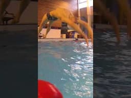 start backstroke - swimming