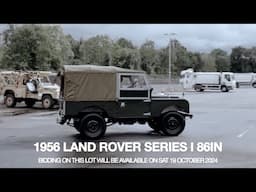 Brightwells Classic Car Auction - Land Rover Series I 86in