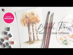 Learn to Paint Easy Birch Trees in Waatercolour - Full Class on Skillshare