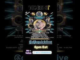 12💿FOR📀12🚨12DJs🎧FOR🎤12HRS🚄RAID🎚️TRAIN🚆🔉💥6PM EST @djkquicklive