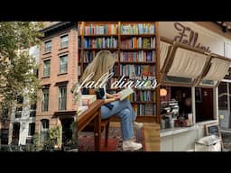 fall diaries | october book club, broadway + fall in nyc