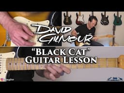 David Gilmour - Black Cat Guitar Lesson