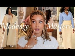 MODESTY MATTERS| Tips to dress with grace & elegance + how the Lord delivered me from promiscuity!