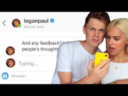 DM'ing 100 Male Celebrities On My Girlfriend's Instagram! *BAD IDEA*