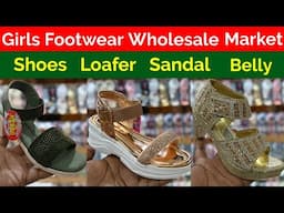 Cheapest Kids Footwear | Girls Belly Sandal Chappal direct from Factory | Kids Footwear Market Delhi