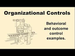 Behavioral and outcome control examples