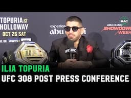 Ilia Topuria on Max Holloway's refusal to swing: ""You call yourself the bull?"