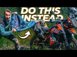 4 Mistakes EVERY New Rider Makes Moto Camping!