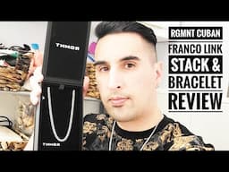 RGMNT Cuban Link Franco Stack Necklace & Bracelet Review/ Mens Jewelry