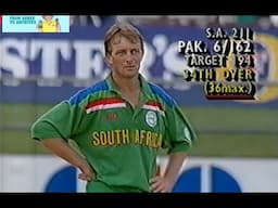 1992 World Cup - Oh Huddo! Andrew Hudson drops a sitter off Ijaz Ahmed SA vs PAK Gabba