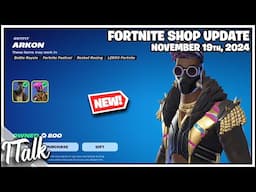 *NEW* ARKON SKIN & PORSCHE! Fortnite Item Shop [November 19th, 2024] (Fortnite Chapter 5)