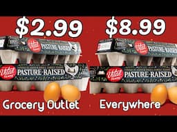 Best Food Deal! Save 100$$$ Shop Healthy Foods/Snacks at Grocery Outlet!