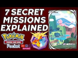 All 7 Secret Missions Explained - Get Mew & Legendary Trio Bird Emblem #pokemontcgpocket #mew