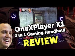 OneXPlayer X1 3-in-1 Gaming Handheld and Tablet. The Future of Portability is nearly here.