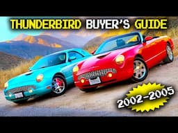 Ford Thunderbird BUYER'S GUIDE (Review, Values, Common Problems, Yearly Changes 2002-2005)