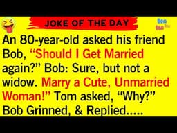 Funny Daily Jokes :"Tom's Wedding Plans: A Widow's Warning!"!! BEST JOKE OF THE DAY!: