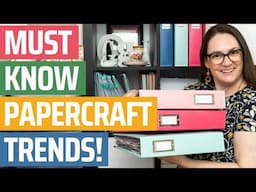 The ONLY Paper Craft Trends for 2025 you need to know + How to use them!