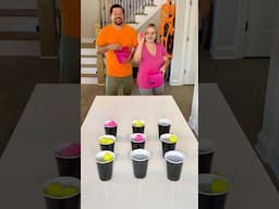 Ping pong tic tac toe! #familygamechallenge #tictactoe #familygames #pingpong