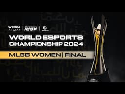 🔴 LIVE | IESF WEC 2024 | MLBB WOMEN DAY 4 | English