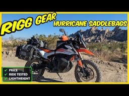 ✅ NELSON RIGG HURRICANE SADDLEBAGS | BEST BUDGET PANNIER BAGS FOR MOTORCYCLE CAMPING