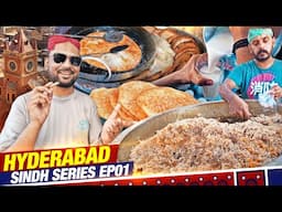 Hyderabad ka Nashta aur Biryani | Clock Tower Market | Sindh Series Ep01 | Street Food PK