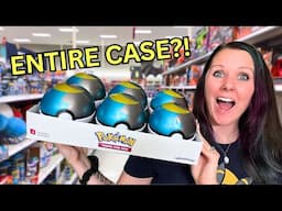 Opening an ENTIRE CASE Of Pokémon TCG Moon Ball Tins!!!