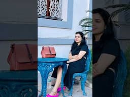 Outfits I wore in Pondicherry | Beach Vacation outfit Ideas #shorts #youtubeshorts #ideasbybharti