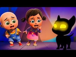 Meow Meow Halloween Cat | Happy Halloween Song | Nursery Rhymes & Kids songs