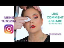 Drew Barrymore Makeup by Nikkei tutorial Instagram #1 DIY Beauty