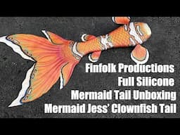 Clownfish Mermaid Tail?! Unboxing Finfolk Tails!