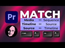 Match media and source to timeline instantly - Premiere Pro Mastery