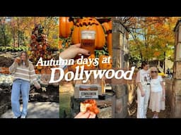 AUTUMN DOLLYWOOD DREAM TRIP 🍂 HeartSong Lodge, Dolly’s Stampede, all the food, fall foliage & more!