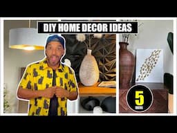 YA no necesitas COMPRAR mas DECORACIÓN para TU CASA, HAZLO TU MISMA y ahorra DINERO - 6 ideas