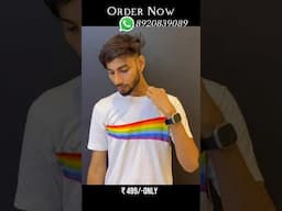 Rainbow T shirt for LGBTQ Pride 🏳️‍🌈❤️😍