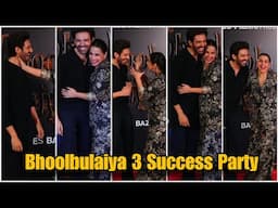 Bhoolbulaiya 3 Success Party | Complete Event | Kartik Aaryan, Vidya Balan, Bhushan Kumar