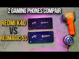 RedMagic 5S vs Redmi K40 PUBG Comparison | Gaming Phone For PUBG | Electro Sam