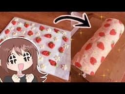 I Tried Making a Deco Roll Cake!