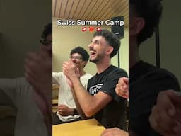 This is what a SWISS SUMMER CAMP looks like!!❤️‍🔥🇨🇭 WATCH FULL VIDEO #switzerland #summercamp