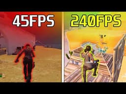 Optimizing Budget PC Until I Got 240FPS in Fortnite Chapter 2 Remix - Boost Your FPS