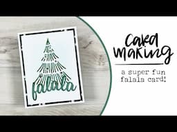 Fa La La | Holiday Cardmaking 2024 | Let's make a super fun Fa La La card!